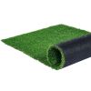 VEVOR Artifical Grass, 3 x 5 ft Rug Green Turf, 1.38" Fake Door Mat Outdoor Patio Lawn Decoration, Easy to Clean with Drainage Holes