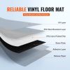 VEVOR Self Adhesive Vinyl Floor Tiles 36 x 6 inch, 36 Tiles 2.5mm Thick Peel & Stick, Light Gray Wood Grain DIY Flooring for Kitchen, Dining Room