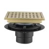 6 Inch Square Shower Floor Drain