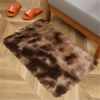 1pc, Tie-Dyed Plush Shag Furry Area Rug for Bedroom, Living Room, Nursery, and Kids Room - Ultra Soft and Fluffy, Washable, Non-Shedding