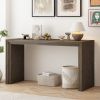 Modern Style Console Table made of Paulownia Solid Wood Veneer,Suitable for Foyer, Living Room, or Entryway