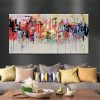 Hand Oil Paintings Wall Art On Canvas Wall Art Decoration Modern Abstract Picture For Home Living Room hallway bedroom luxurious decorative painting