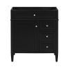 30'' Bathroom Vanity without Top Sink, Modern Bathroom Storage Cabinet with 2 Drawers and a Tip-out Drawer (NOT INCLUDE BASIN)