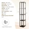 64 Inch Floor Lamp with 3-Level Dimmable LED Bulbs and Rotatable LED Poles