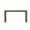 Modern Style Console Table made of Paulownia Solid Wood Veneer,Suitable for Foyer, Living Room, or Entryway